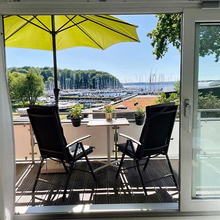 Ferienwohnung Yachthafen-Foerdeblick Glücksburg Esterno foto