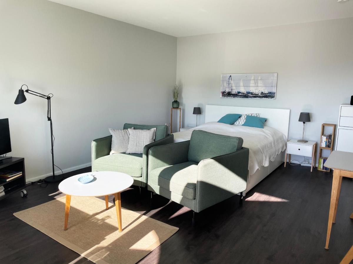 Ferienwohnung Yachthafen-Foerdeblick Glücksburg Esterno foto