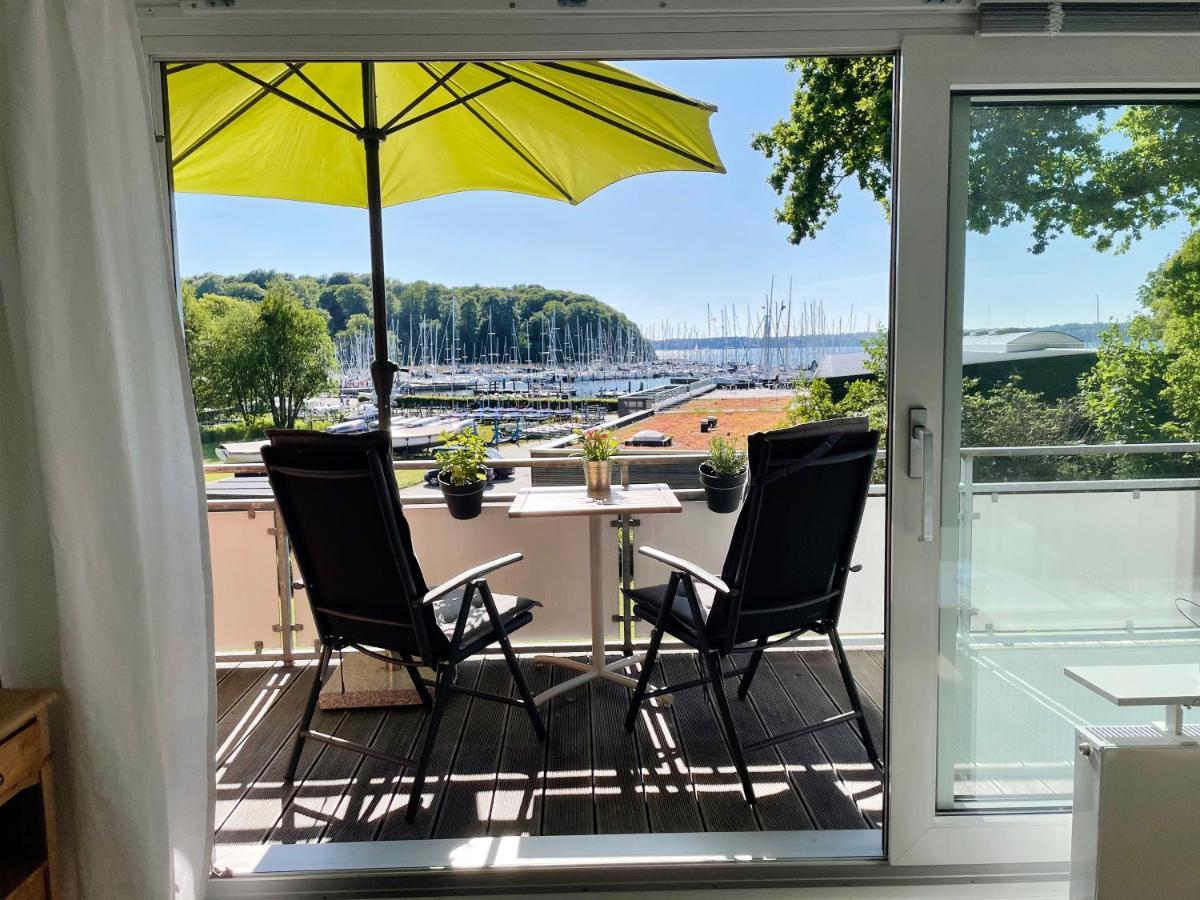 Ferienwohnung Yachthafen-Foerdeblick Glücksburg Esterno foto