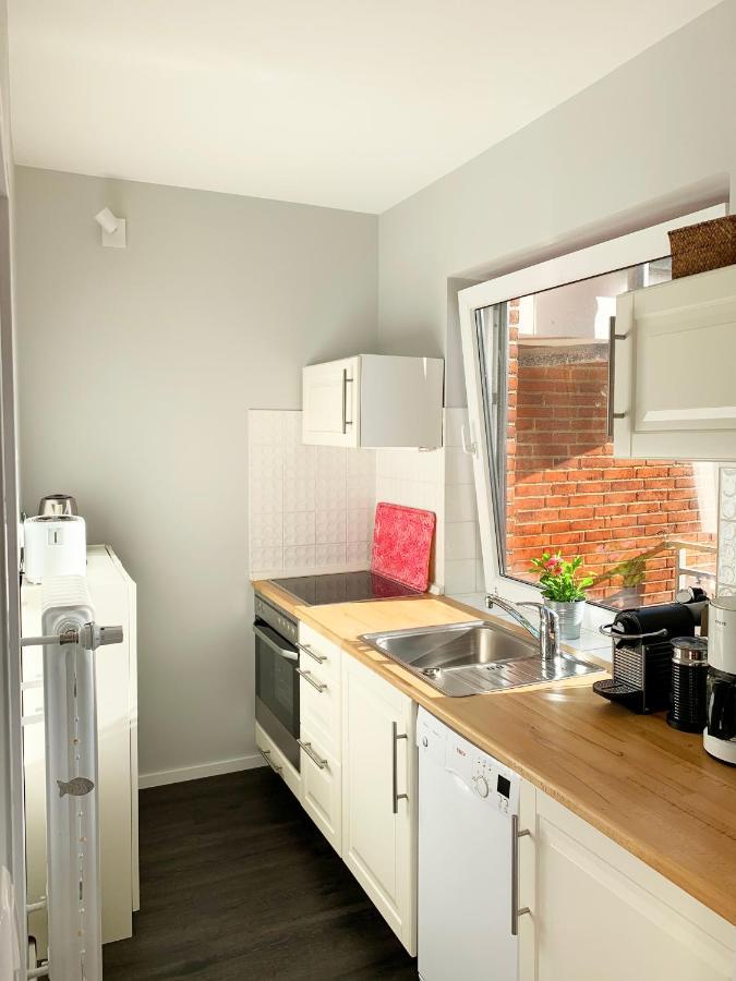 Ferienwohnung Yachthafen-Foerdeblick Glücksburg Esterno foto